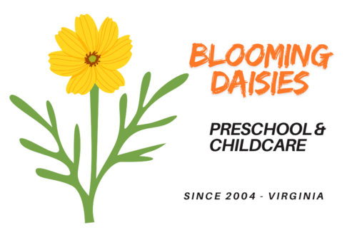 Blooming Daisies Logo Herndon Montessori school logo image